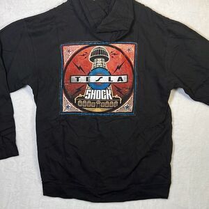 Tesla‎ shock album cover zip hoodie